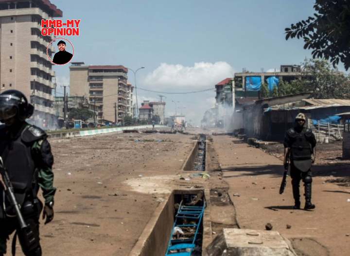 La restriction des libertés publiques par le régime militaire en Guinée. 3 413115185 822498619679271 2840935200073543596 n