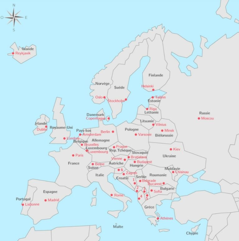 Tourisme: top 10 des capitales européennes les plus visitées