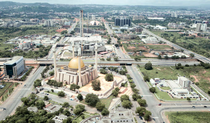 abuja central area view