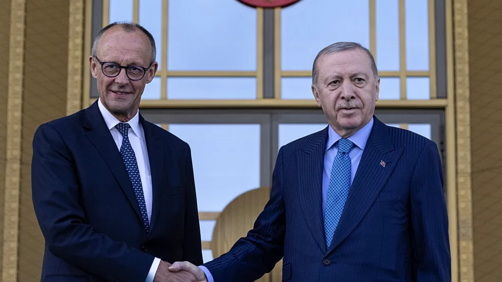Frederic Merz et Erdogan