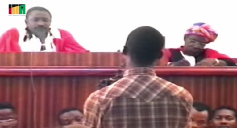 Doura Chérif et le procès des gangs de Conakry (1994–1995)