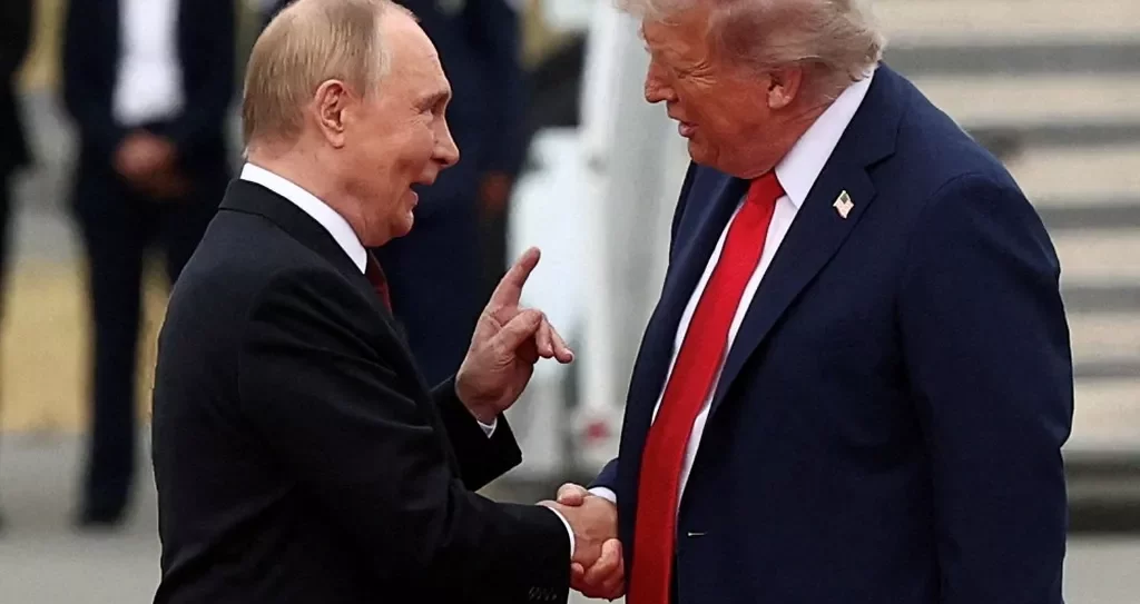 Vladmir poutine et Donald Trump e1761222462742