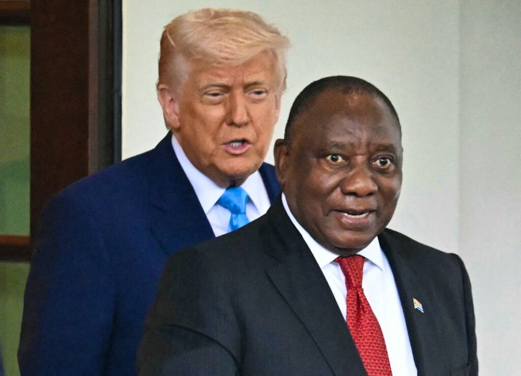 Donald Trump et Ramaphosa.jpg1