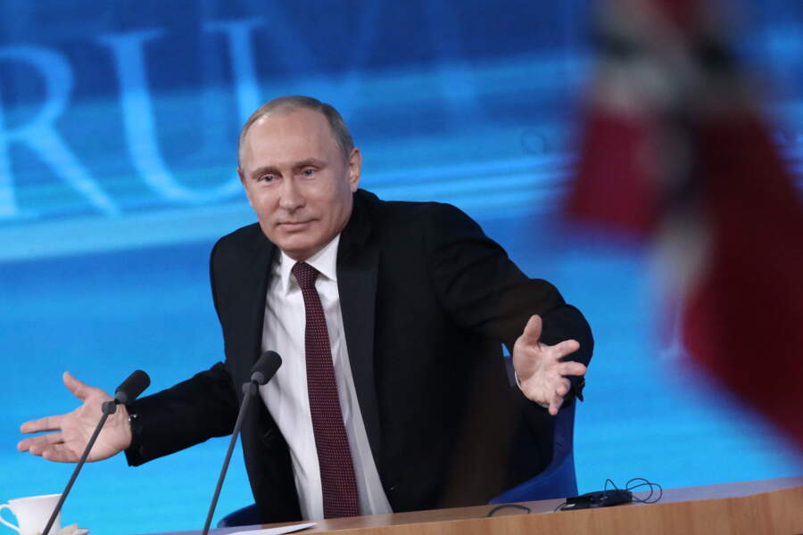 vladimir poutine sur lue